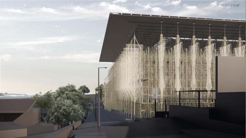 アート・デザイン・音楽 Approach - Graduate SchoolofArchitecture Last month, third-year architecture students in